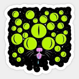 Cosmic Cat Sticker